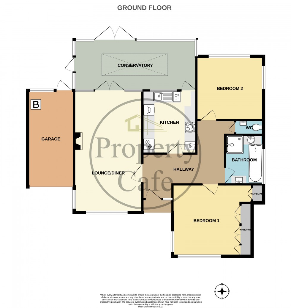 Floorplan for Birkdale, Bexhill-on-Sea, East Sussex