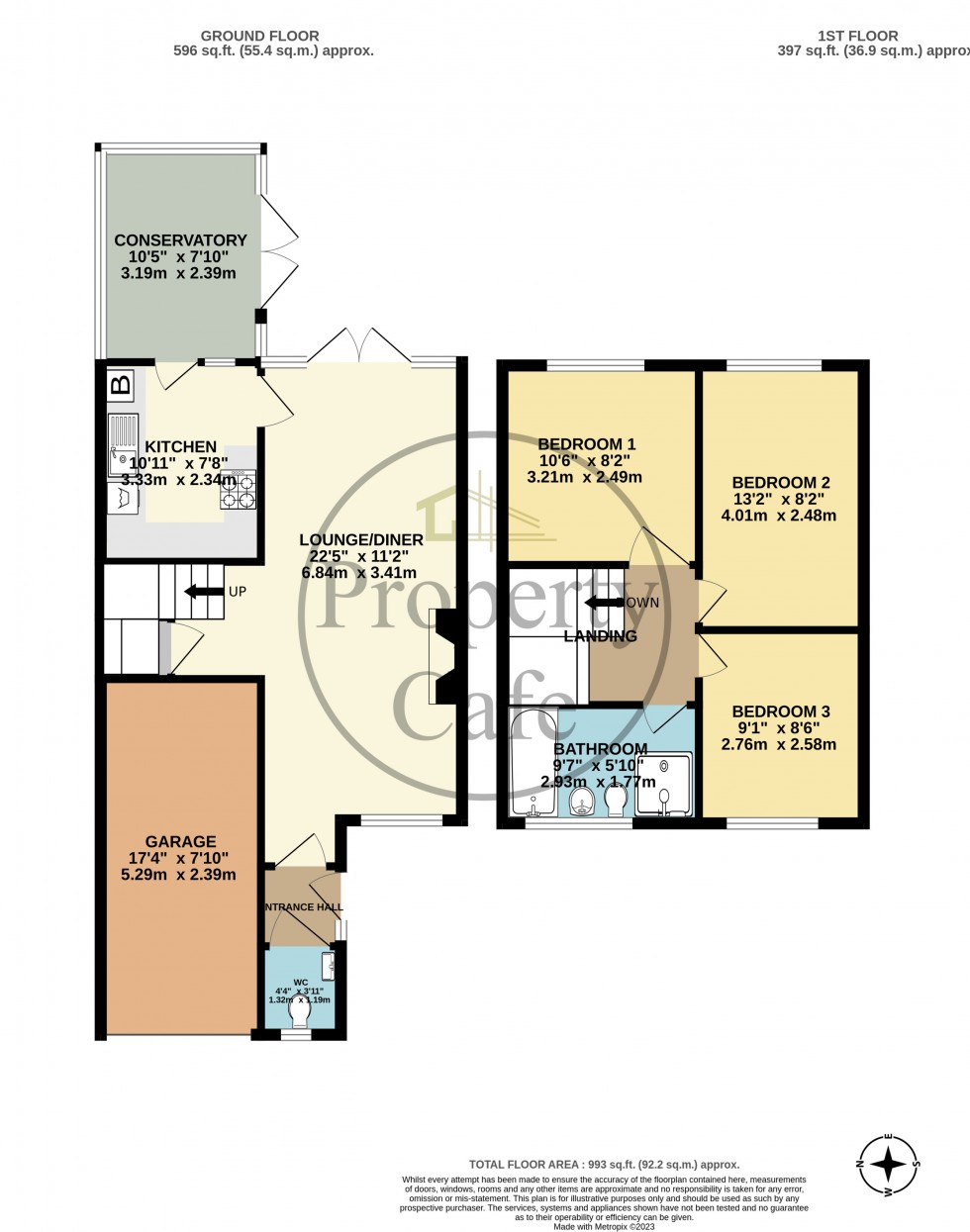 Floorplan for Jarvis Brook Close, Bexhill-on-Sea, East Sussex
