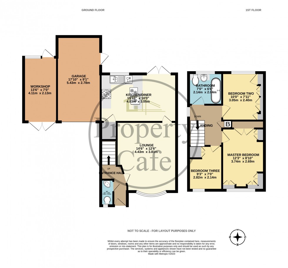 Floorplan for Spring Lane, Bexhill-on-Sea, East Sussex