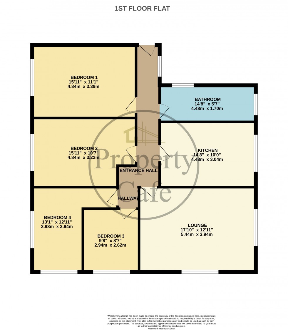 Floorplan for Cowdray Park Road, Bexhill-on-Sea, East Sussex