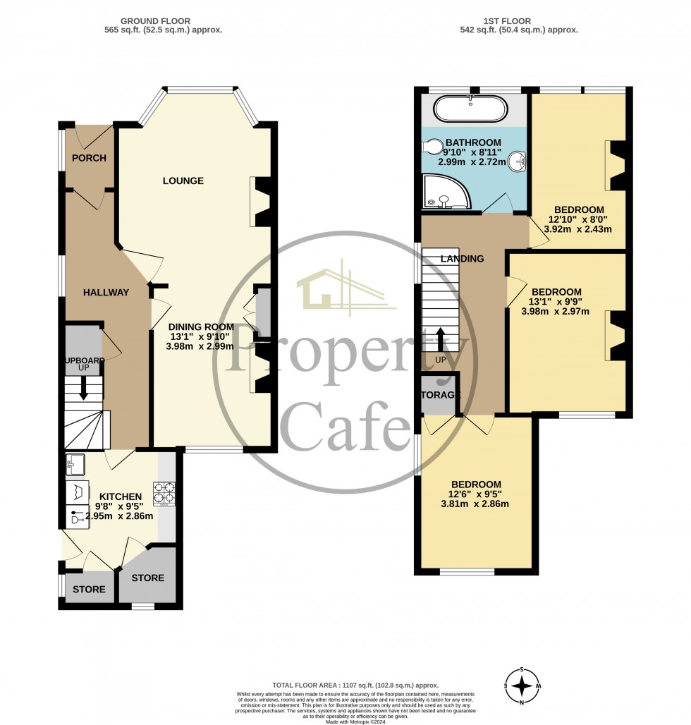 Floorplan for Cambridge Road, Bexhill-on-Sea, East Sussex