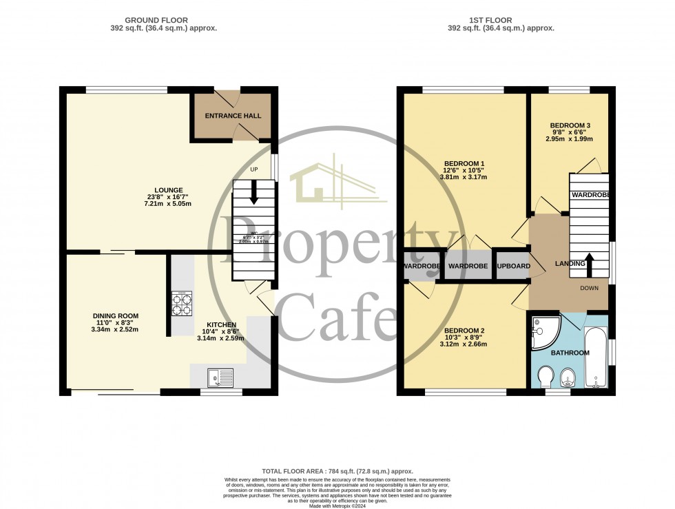 Floorplan for Ian Close, Bexhill-on-Sea, East Sussex