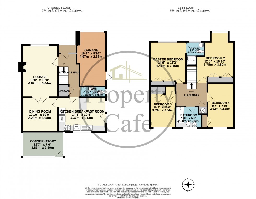 Floorplan for Magpie Close, Bexhill-on-Sea, East Sussex